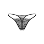 Набор трусиков с доступом Obsessive Bianca 2-pack crotchless thong L/XL