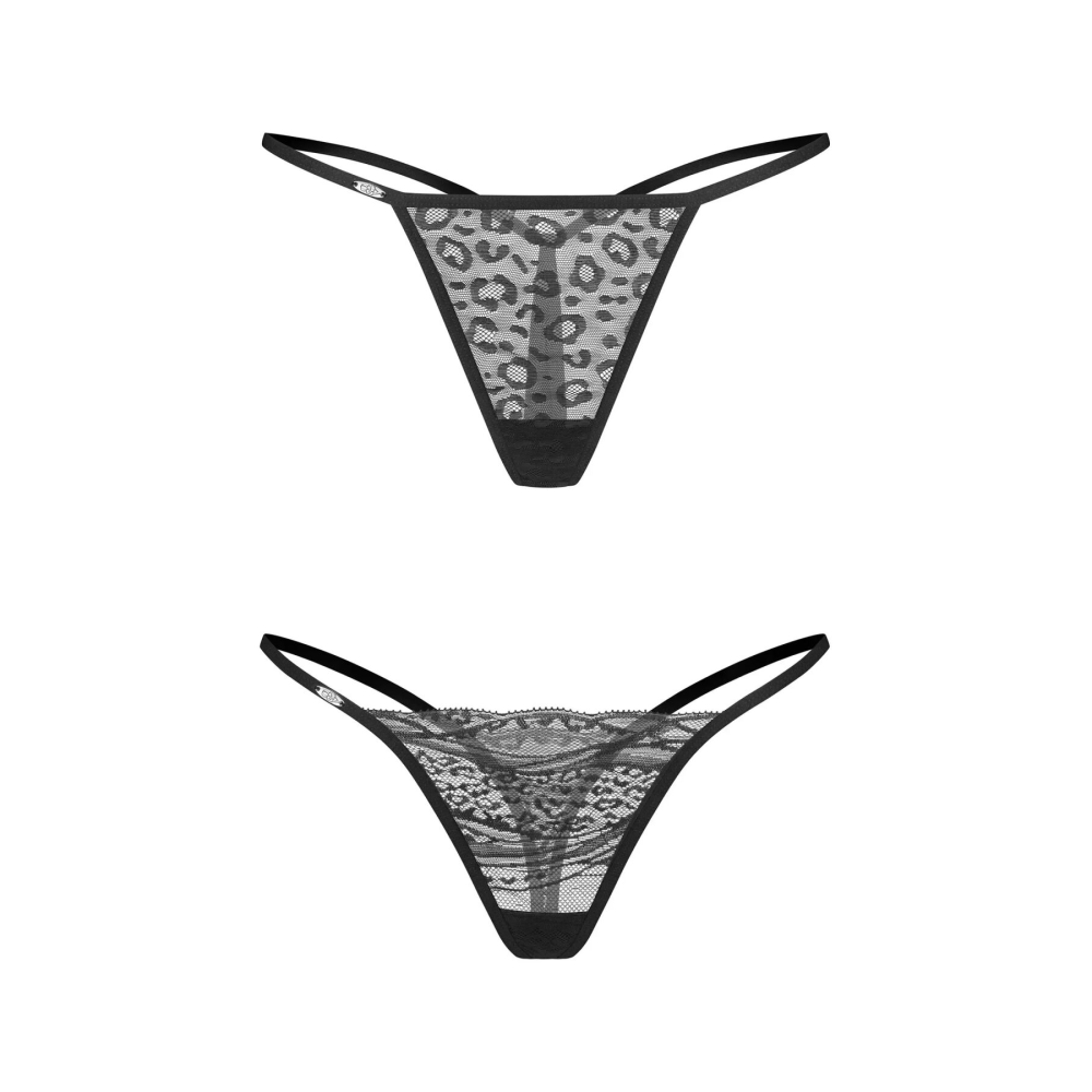 Набор трусиков Obsessive Clara 2-pack thong L/XL