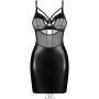 Сорочка Obsessive Dominna chemise & thong S/M
