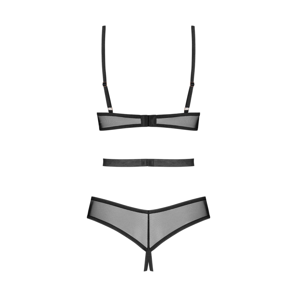 Боди Obsessive Euridia crotchless teddy XL/2XL