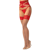 Чулки Obsessive Matildea stockings L/XL