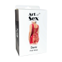 Лакированное платье на шнуровке Art of Sex - Demi, цвет черный, XS-M