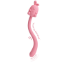 Минивибратор на палочке Pretty Love Cute Bunny гибкий, розовый, 14.2 х 1.8 см