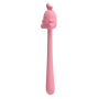 Минивибратор на палочке Pretty Love Cute Bunny гибкий, розовый, 14.2 х 1.8 см