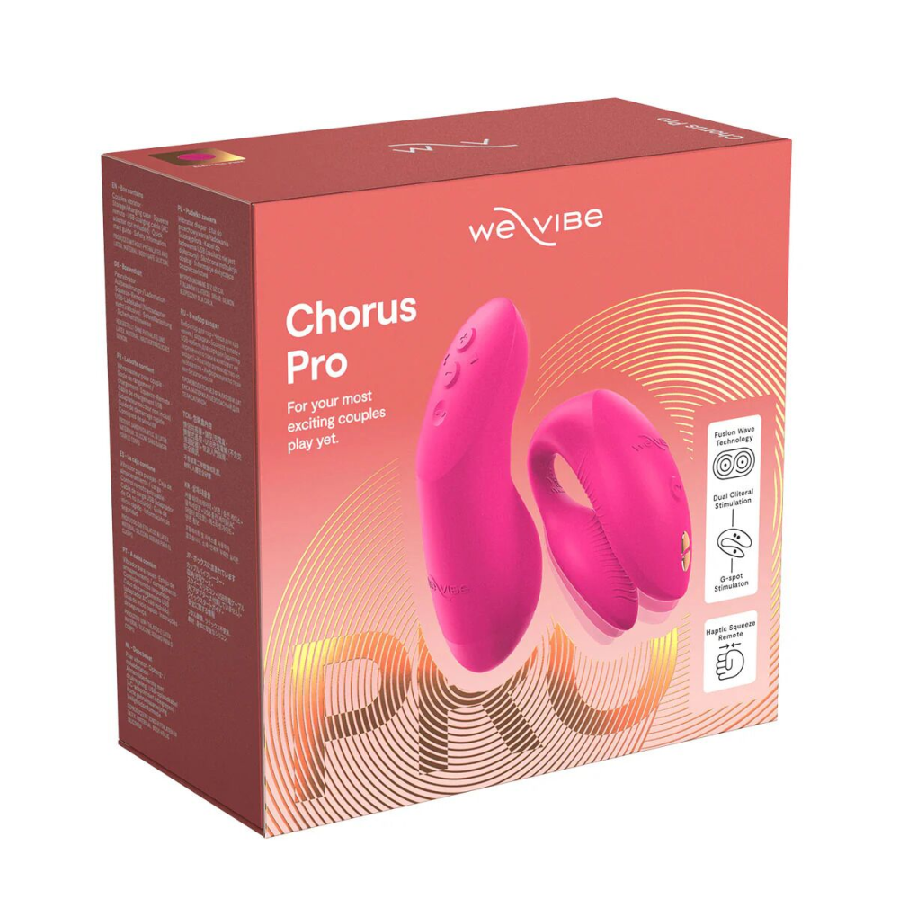 Смарт-вибратор для пар We-Vibe Chorus Pro Electric Pink