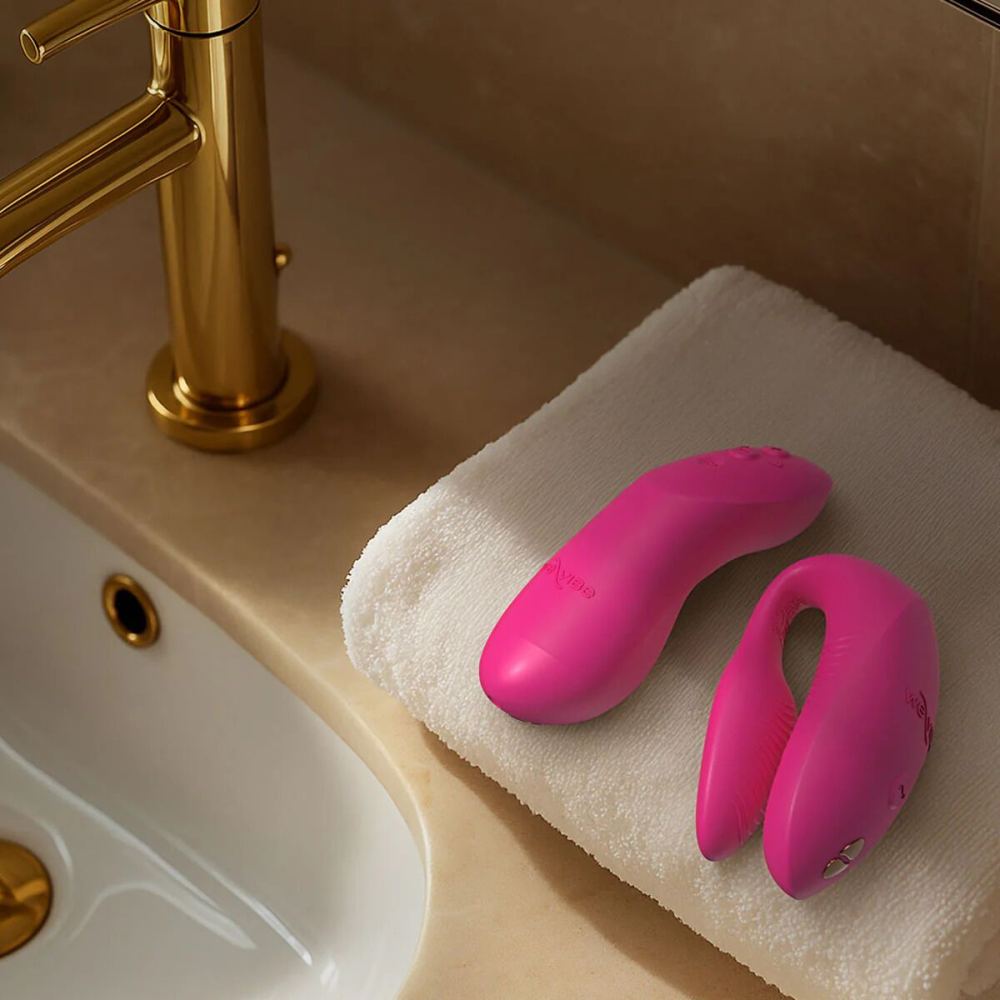 Смарт-вибратор для пар We-Vibe Chorus Pro Electric Pink