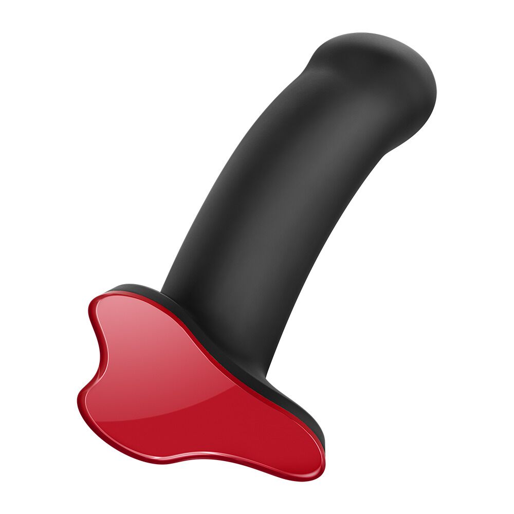 Фаллоимитатор Fun Factory AMOR Black, длина 14,6 см, диаметр 3,7 см, изогнутый