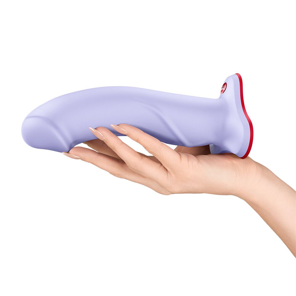Фаллоимитатор Fun Factory THE BOSS STUB Purple, реалистичная текстура, длина 17,9 см, диаметр 4,1 см