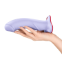 Фаллоимитатор Fun Factory THE BOSS STUB Purple, реалистичная текстура, длина 17,9 см, диаметр 4,1 см