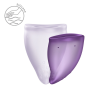 Набор менструальных чаш Fun Factory FUN CUP EXPLORE KIT, 2 шт, Multicolored Violet, объемы 20 и 30 мл