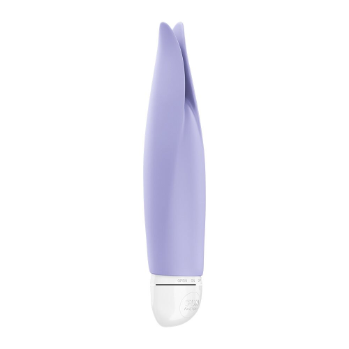 Вибратор с лепестками Fun Factory VOLITA purple, компактный, очень тихий, на батарейках
