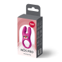 Эрекционное виброкольцо с двойной стимуляцией клитора Fun Factory NŌS PRO Magenta, 2 мотора