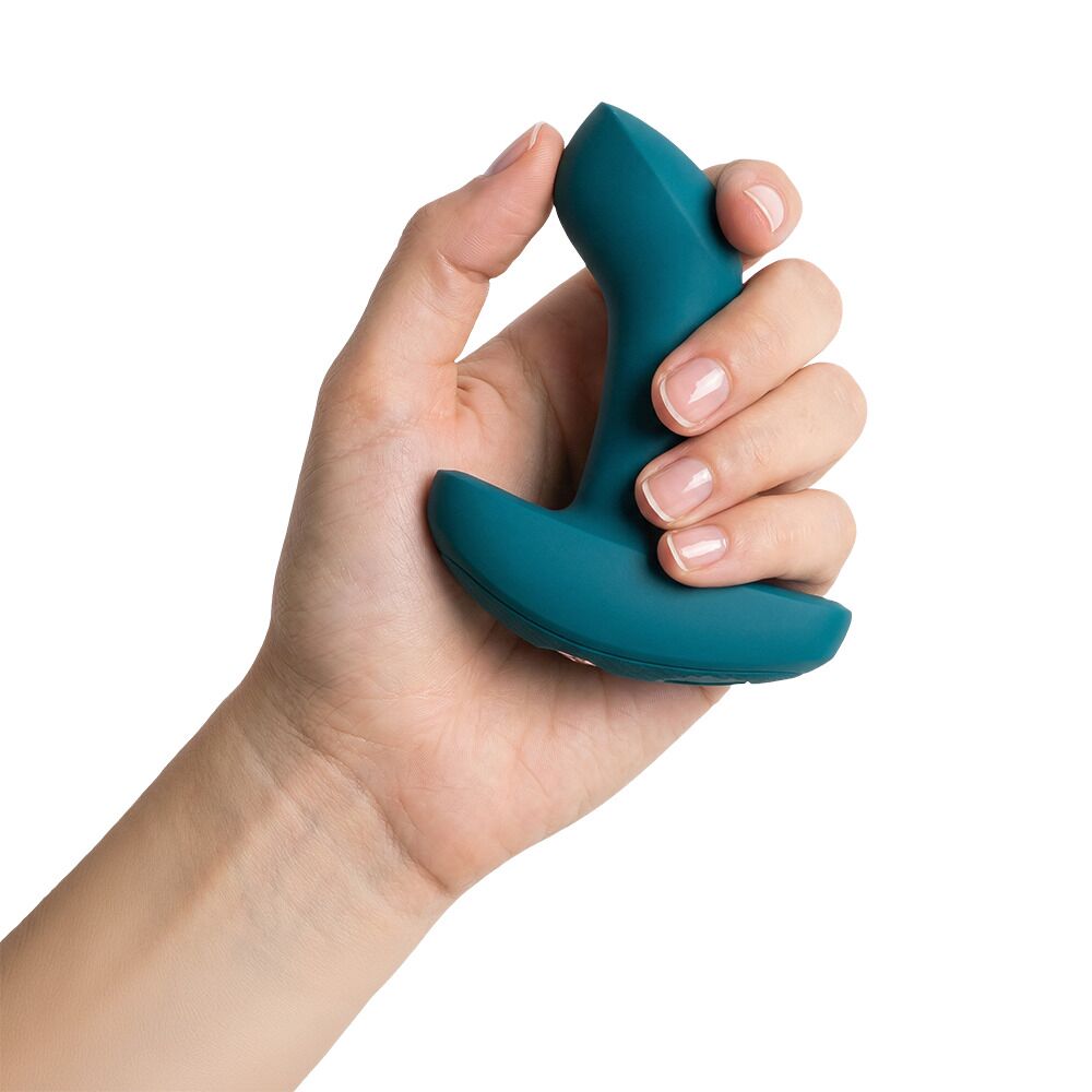 Анальная пробка Fun Factory Bootie Vibe Bottle Green