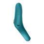Эрекционное виброкольцо с двойной стимуляцией клитора Fun Factory NŌS CLASSIC Bottle Green, 2 мотора