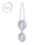Вагинальные шарики Fun Factory SMARTBALLS DUO Purple, 2 шт, диаметр 3,2 и 3,6 см