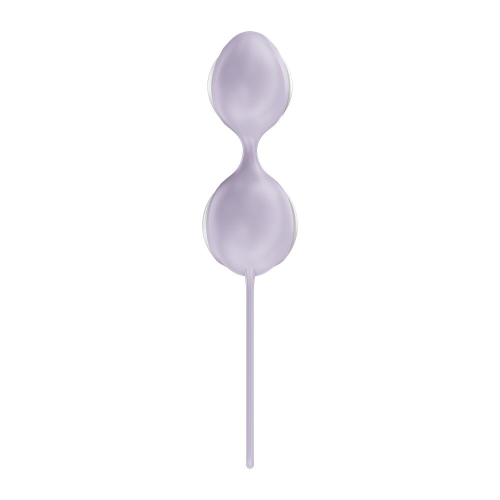 Вагинальные шарики Fun Factory SMARTBALLS DUO Purple, 2 шт, диаметр 3,2 и 3,6 см