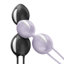 Вагинальные шарики Fun Factory SMARTBALLS DUO Purple, 2 шт, диаметр 3,2 и 3,6 см
