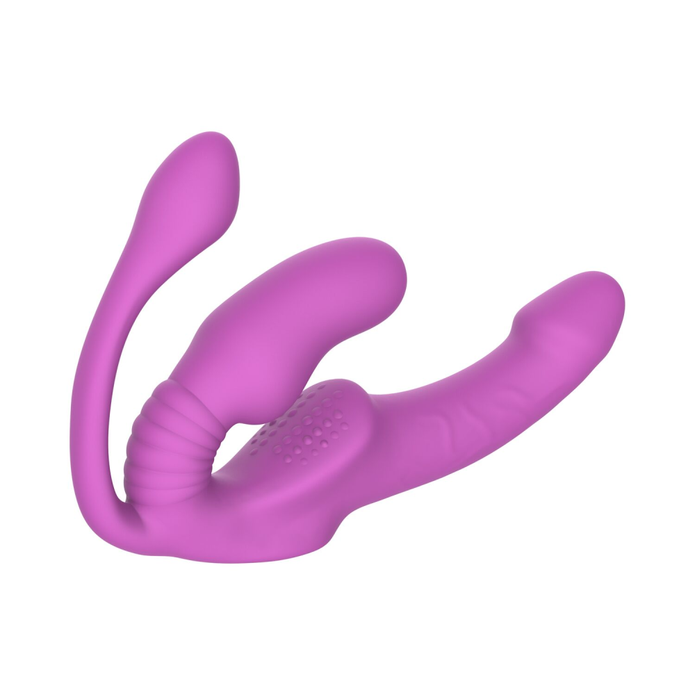 Безремневой страпон с анальной вставкой Teazers Strapless Strap-On with Anal Plug