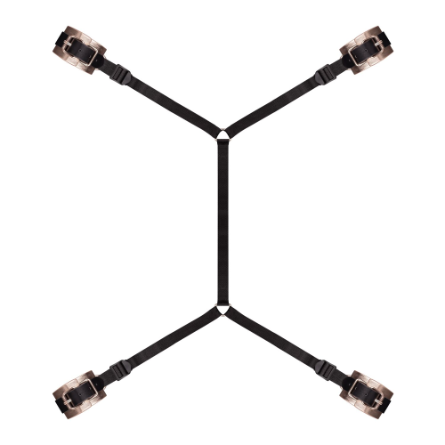 Фиксатор рук и ног для кровати Rosy Gold - Under-Mattress Restraint Set