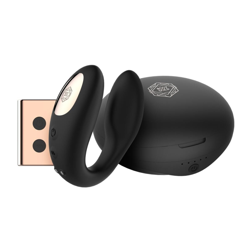Вибратор для пар Rosy Gold - Remote Control Couple Vibrator