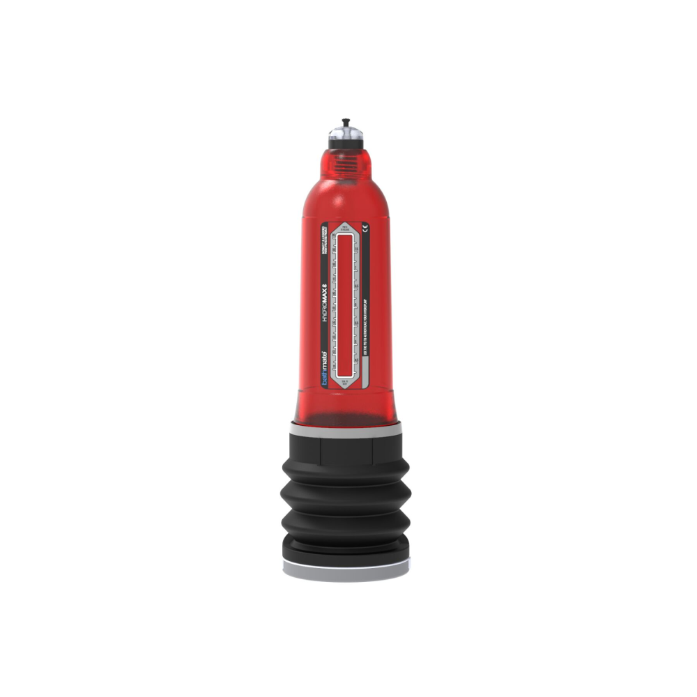 Гидропомпа Bathmate Hydromax 8 Red, для члена длиной от 15 до 20 см, диаметр до 5,5 см