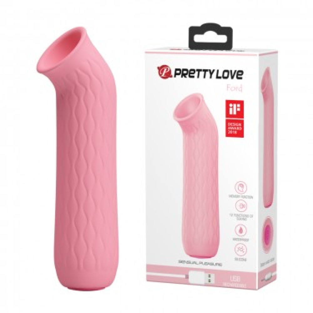 Вакуумный стимулятор Pretty Love Ford нежно-розовый