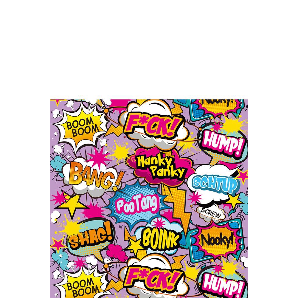Мини-вибратор с принтом Global Novelties Prints Charming Pop Tease мультиколор