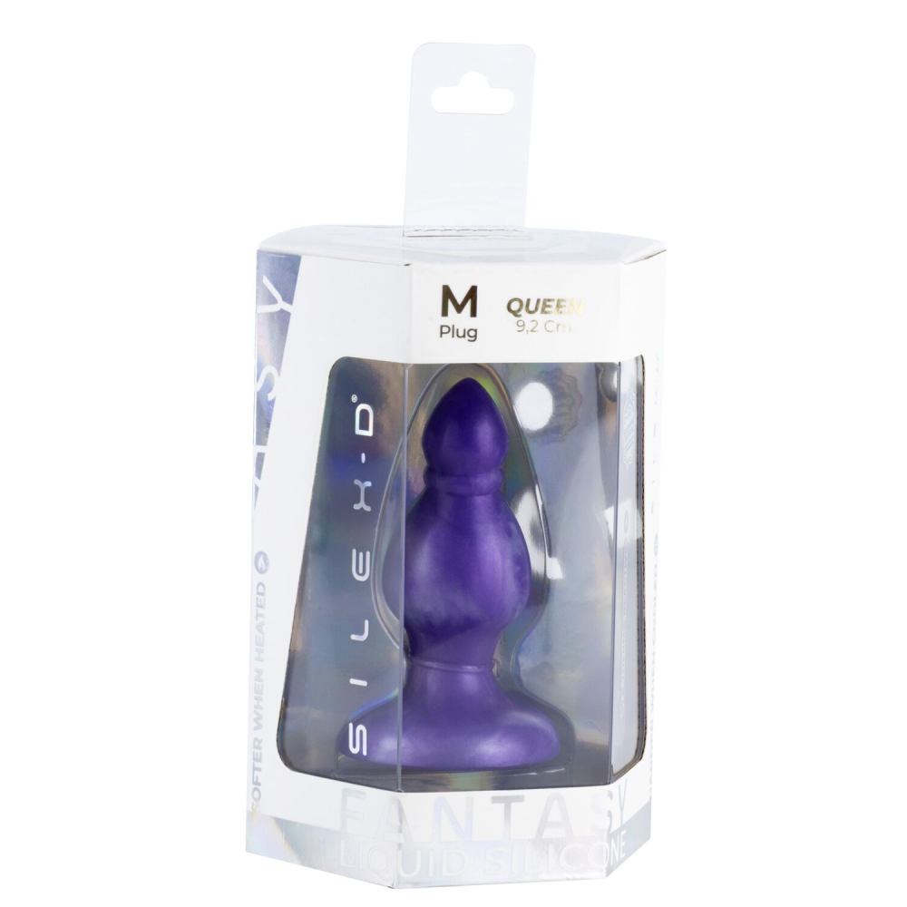 Анальная пробка SilexD Fantasy - Queen M Plug