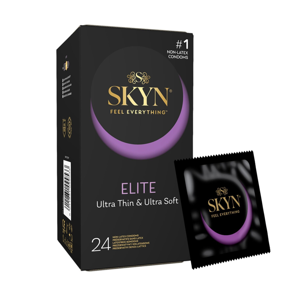 Безлатексные премиум-презервативы SKYN Elite 24 шт (мятая упаковка!!!)