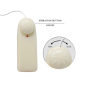 Страпон полый (фаллопротез) с вибрацией Baile Vibrating Strap On, беж, 19 x 4 cм