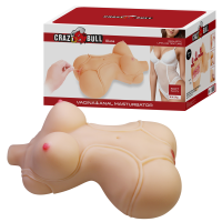 Мастурбатор-торс CRAZY BULL Diana, реалистичный, 37 см х 22 см