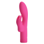 Мини вибратор-кролик Pretty Love Elivia, розовый, 17,2 х 3,4 см