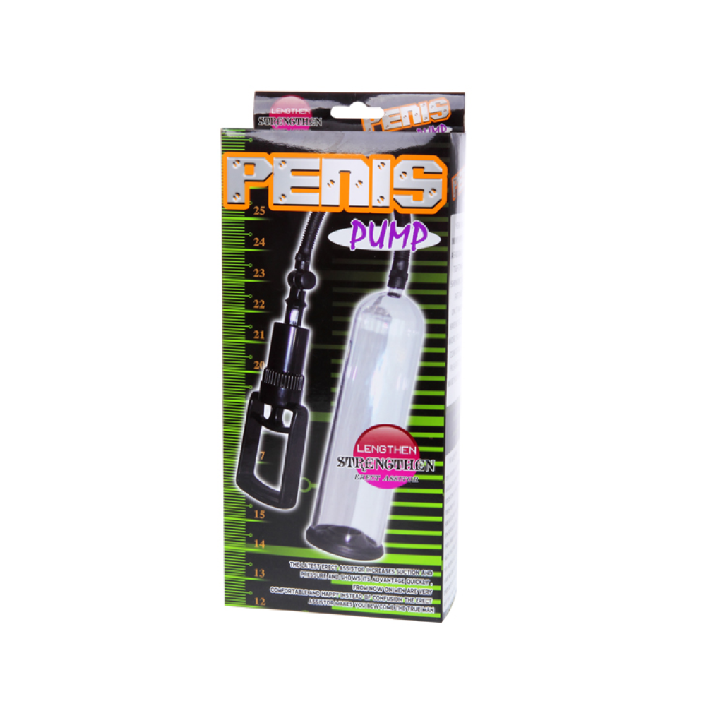 Вакуумная помпа BAILE Penis Pump для увеличения члена, с насадками