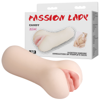 Мастурбатор вагина BAILE Passion Lady Candy реалистичная, 13.7 см