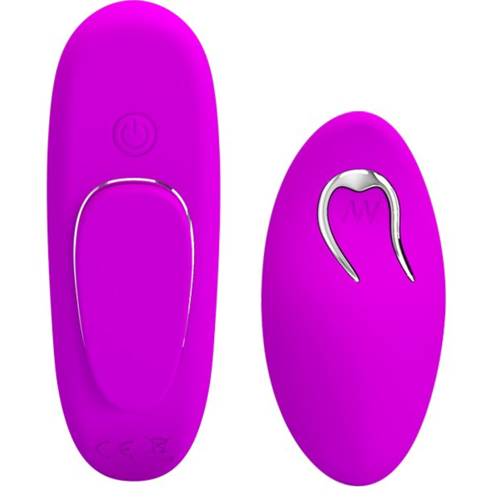 Вибратор в трусики BAILE Romance Lisa, фиолетовый, 9.5 х 3 см