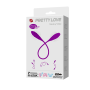 Двусторонний вибратор PRETTY LOVE Snaky Vibe, фиолетовый