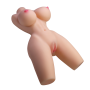 Мастурбатор-торс CRAZY BULL Lily, вагина, реалистичный, 41 х 20 см
