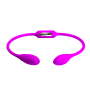 Гибкий вибростимулятор для пар PRETTY LOVE Dream Lover's Whip, фиолетовый, 65.5 х 3.2 см