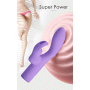 Мини вибратор-кролик Pretty Love Elivia, фиолетовый, 17.2 см х 3.4 см