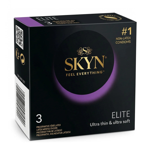 Презерватив SKYN Elite, ультратонкий, безлатексный (полиизопрен), 3 шт