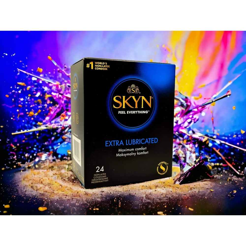 Презервативы Skyn Extra Lube, с дополнительной смазкой, 24 шт