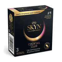 Презервативы SKYN Cocktail безлатексные (полиизопрен), 3 шт