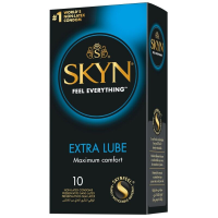 Безлатексные премиум-презервативы SKYN Extra Lube 10 шт, на 40 % больше смазки
