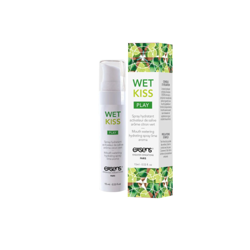 Спрей для усиления слюноотделения EXSENS Wet Kiss Lime 15 мл