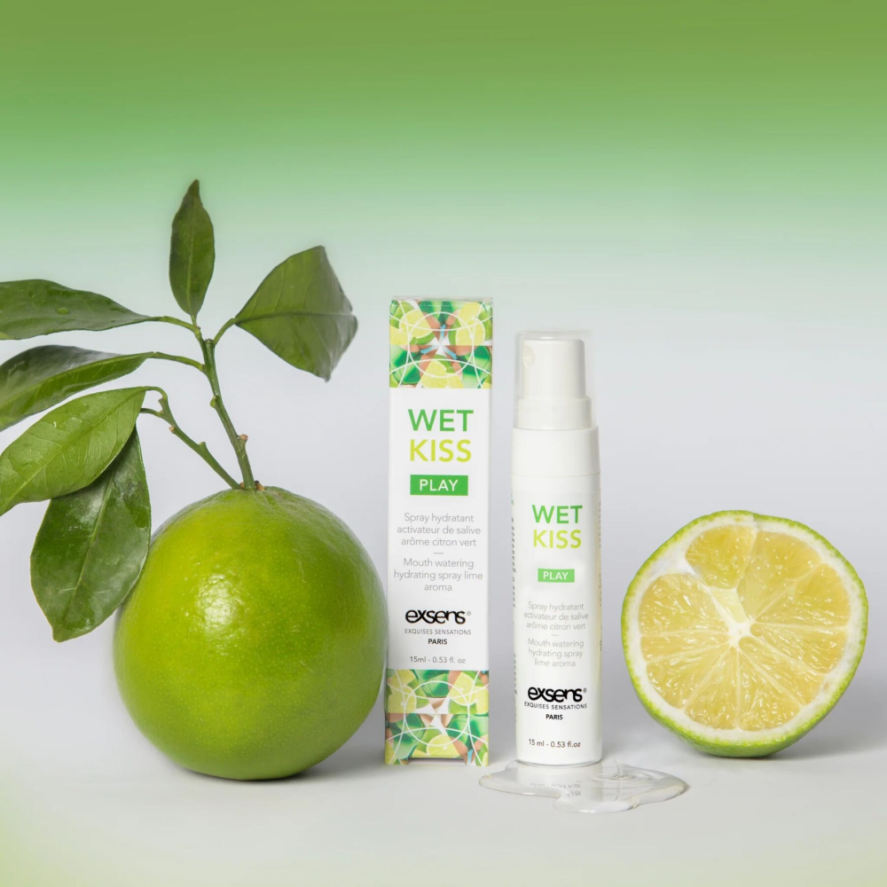 Спрей для усиления слюноотделения EXSENS Wet Kiss Lime 15 мл