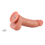 Фаллоимитатор для секс-машин Hismith 8.25" Dual-density dildo with veins, система KlicLok