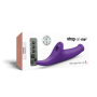 Вибронасадка для страпона с вакуумной стимуляцией Strap-On-Me Multi Orgasm Dildo L Purple