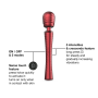 Вибромассажер Manwan MAN.WAND EDGY Velvet Red