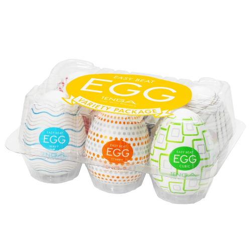 Набор мастурбаторов-яиц Tenga Egg Variety Pack - Standard (6 шт) Набор мастурбаторов-яиц Tenga Egg Variety Pack - Standard (6 шт)