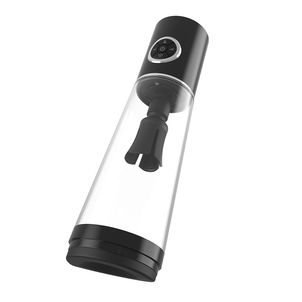 Автоматическая вакуумная помпа Men Powerup Luxury Pump с вибромассажем